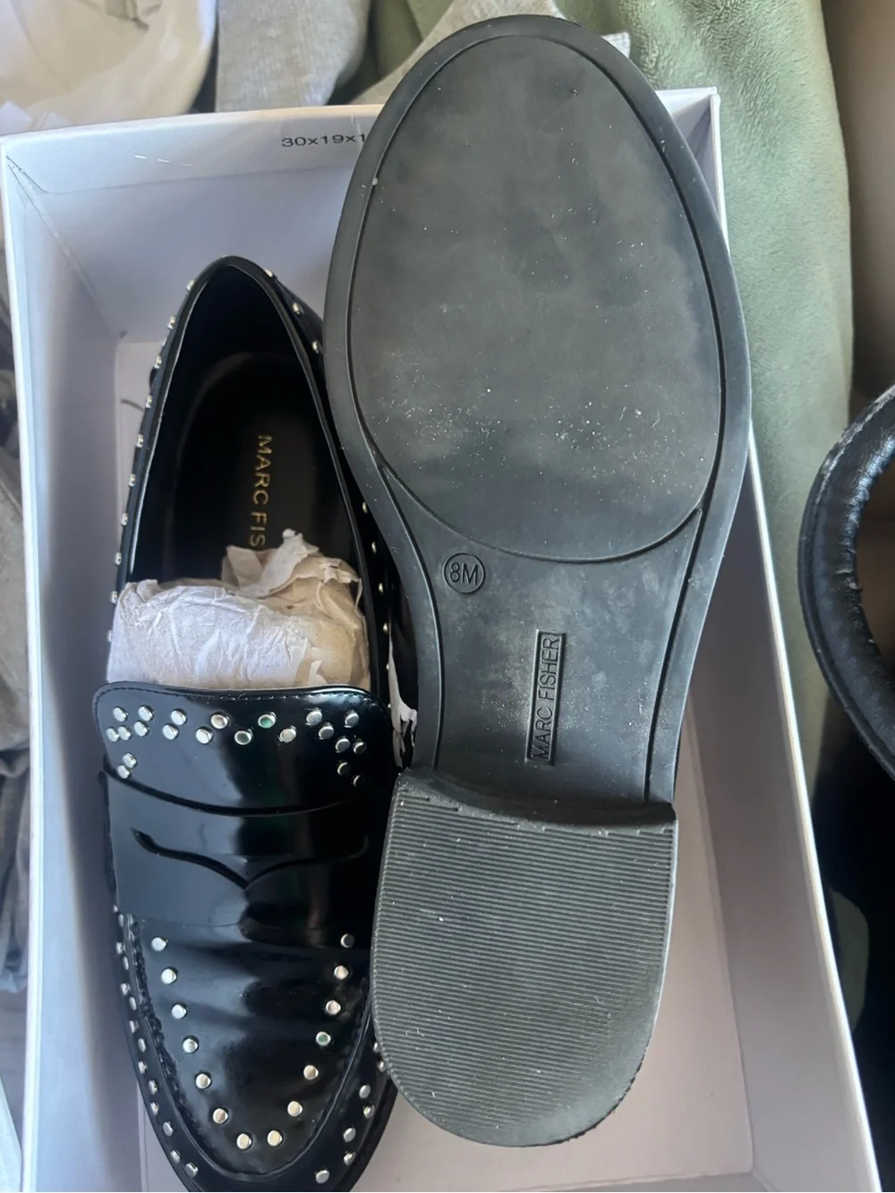 Marc Fisher glossy black